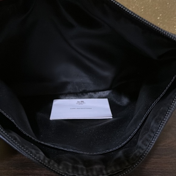 Coach Signature Monogram Large Messenger Crossbody Bag - Picture 5 of 12